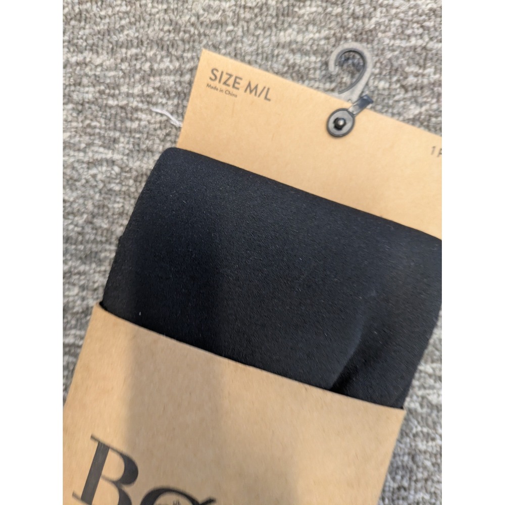Born Women's Size M/L Velvet Lined Leggings‎ Black Super Soft Thermal NEW - Picture 2 of 6